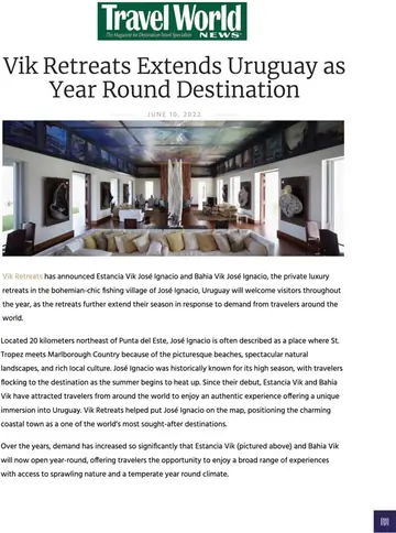 Travel World News.com, June 2022