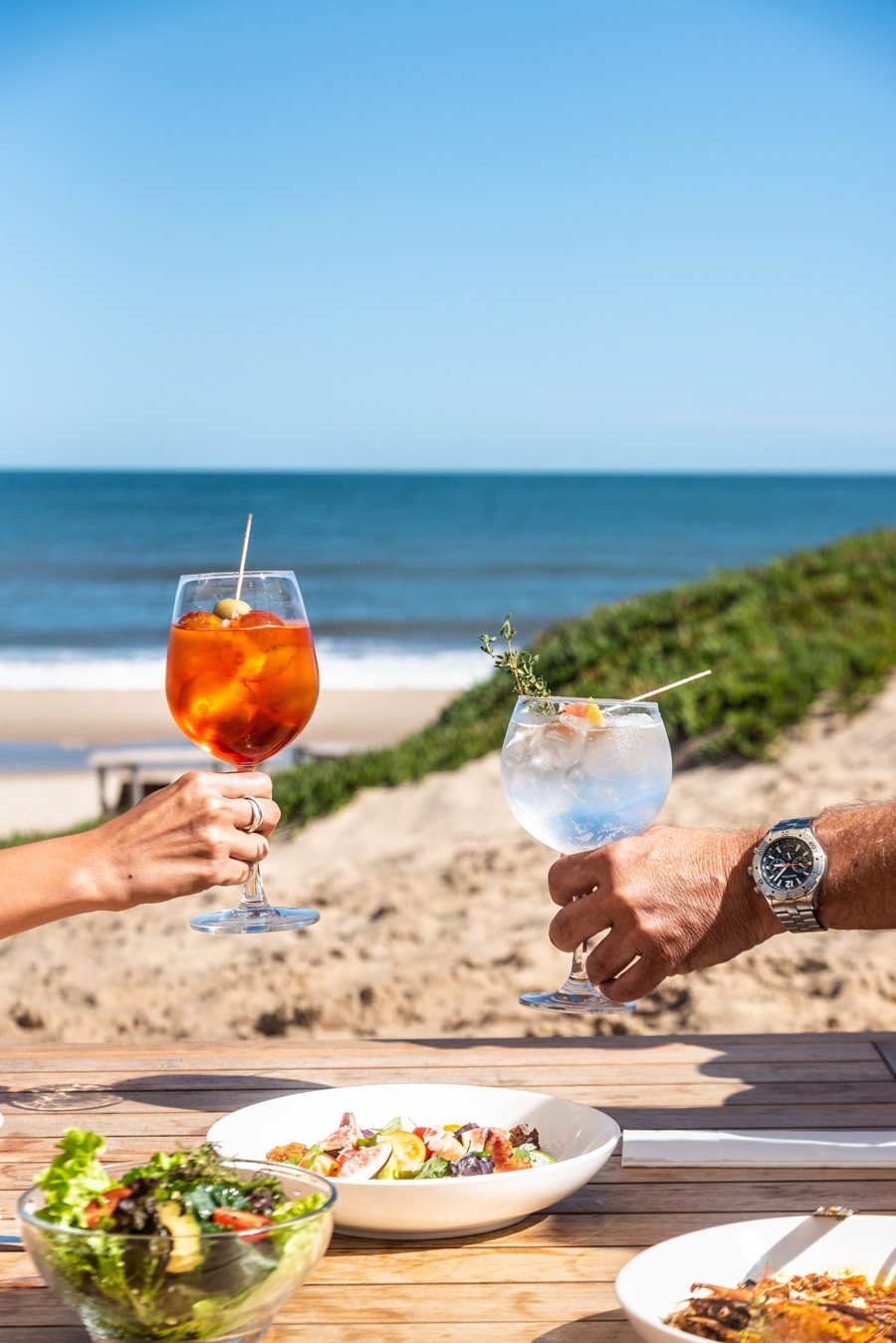 A spritz on the beach