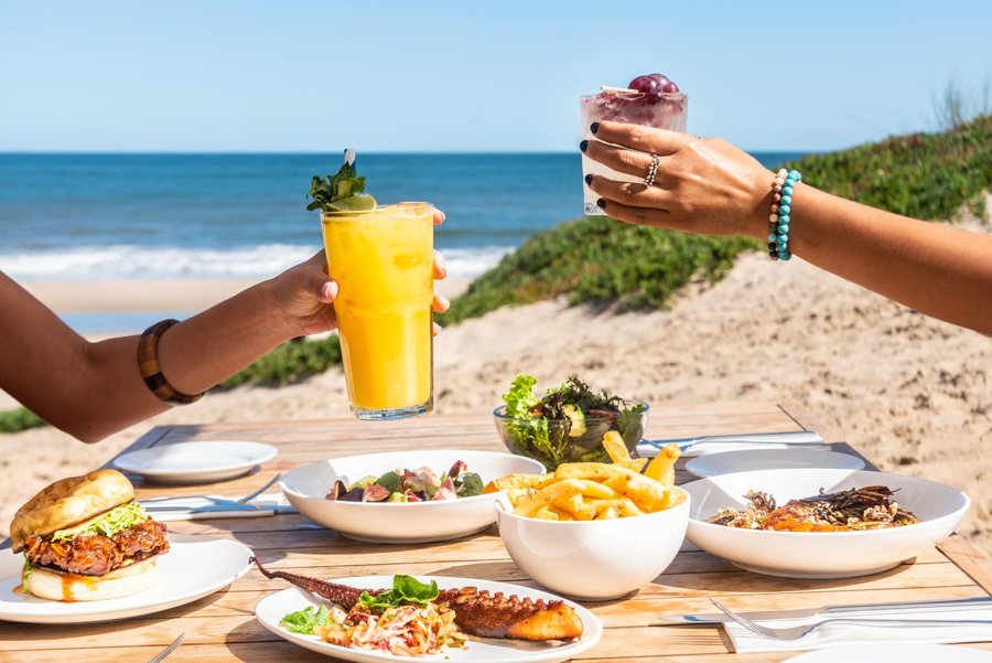 A toast on the sand