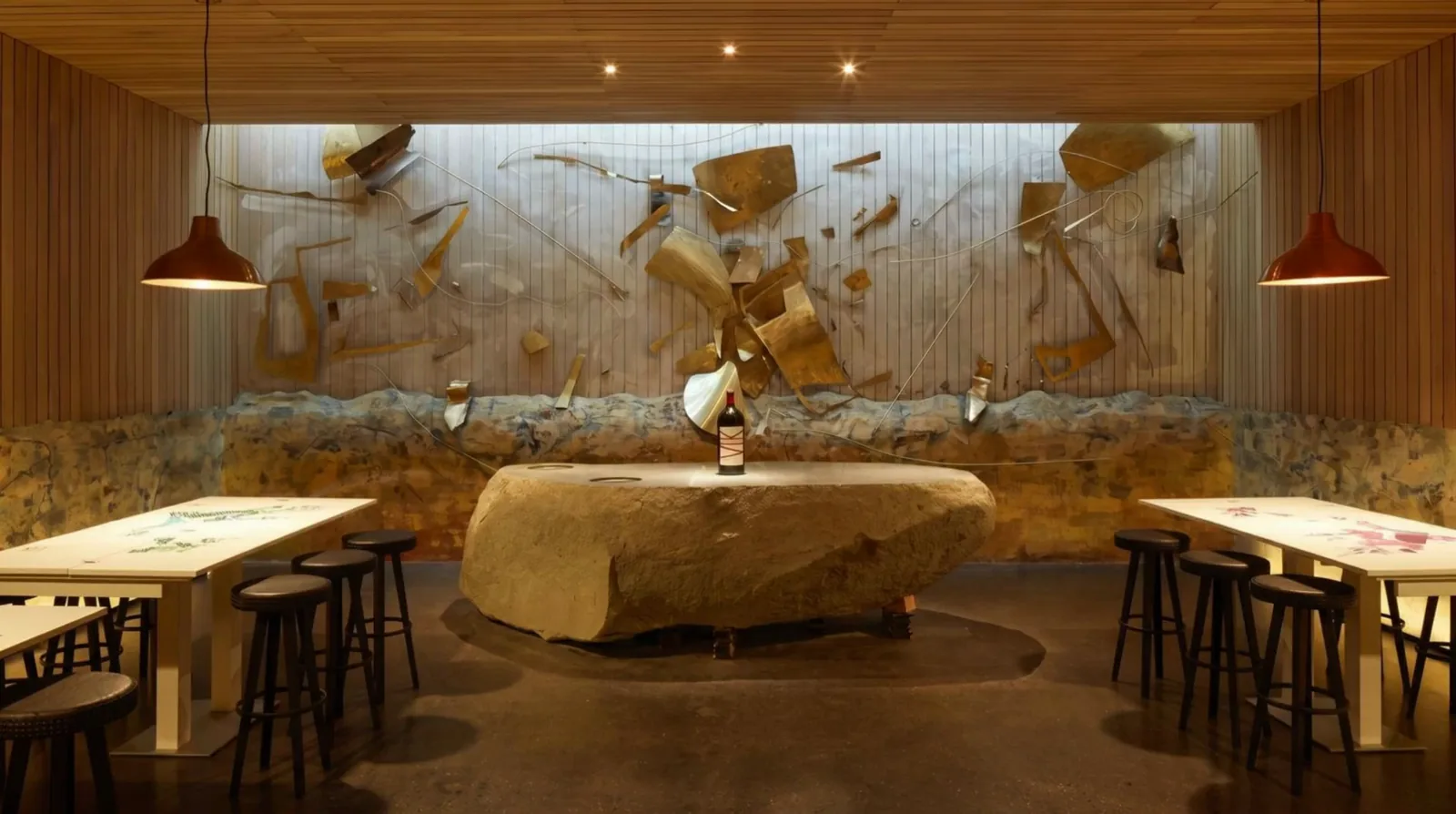 The tasting room
